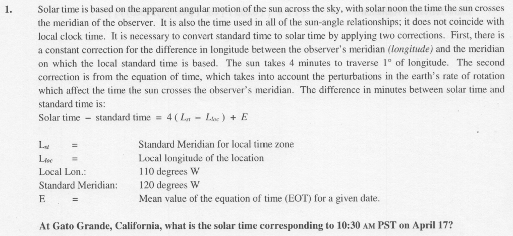 Solved Solar Time Is Based On The Apparent Angular Motion Of Chegg solved-solar-time-is-based-on-the-apparent-angular-motion-of-chegg