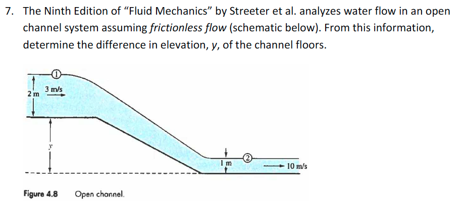Open Channel System Solved 7. The Ninth Edition of