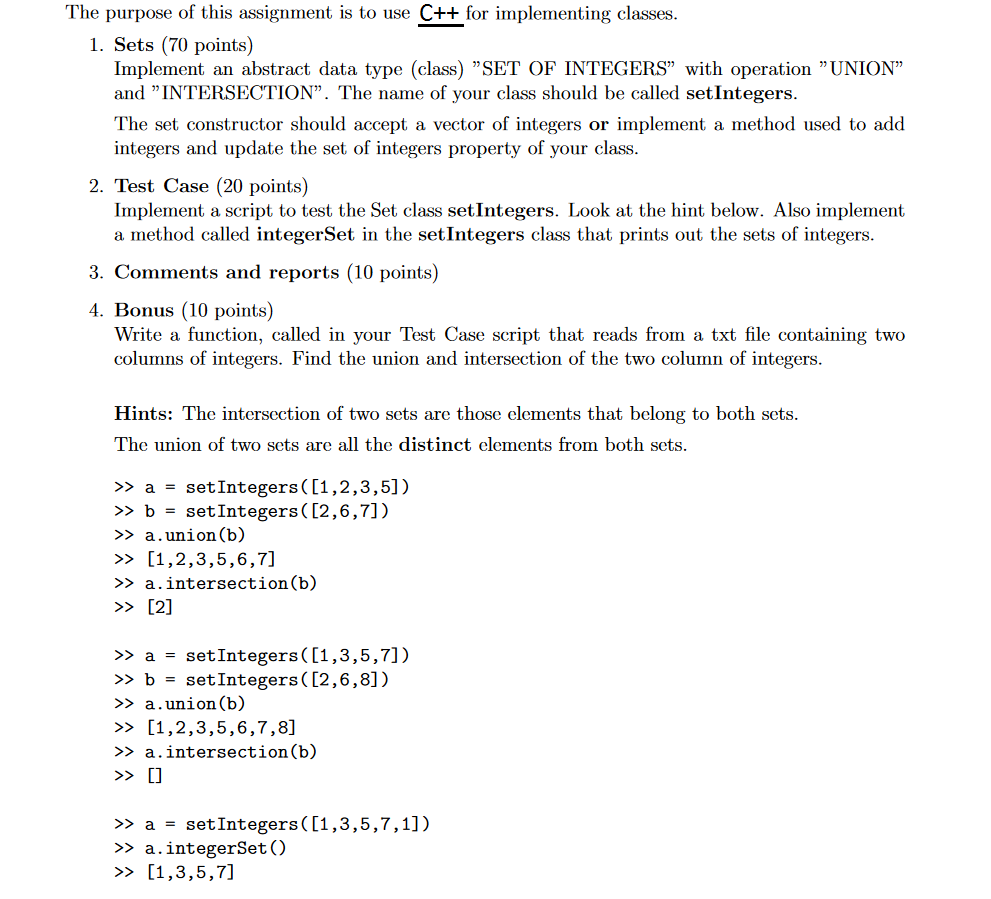 Solved Please use C++ to solve the following problems. Be | Chegg.com