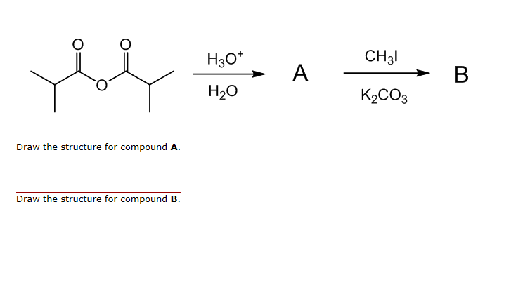 Solved: Draw The Structure For Compound A. Draw The Struct... | Chegg.com