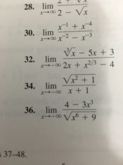 Solved lim_x rightarrow -infinity squareroot x^2 + 1/x + 1 | Chegg.com