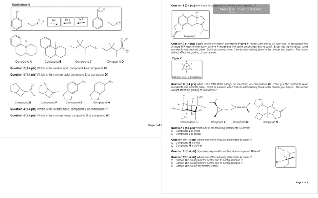 which-is-the-weaker-acid-compound-a-or-compound-b-chegg