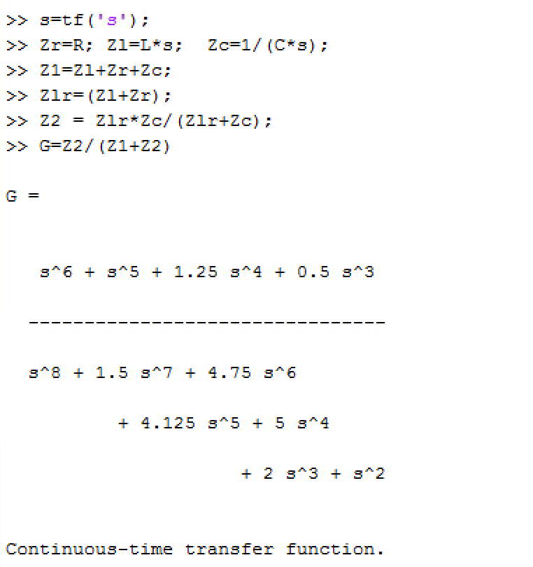 Solved Using this circuit and matlab info answer the | Chegg.com