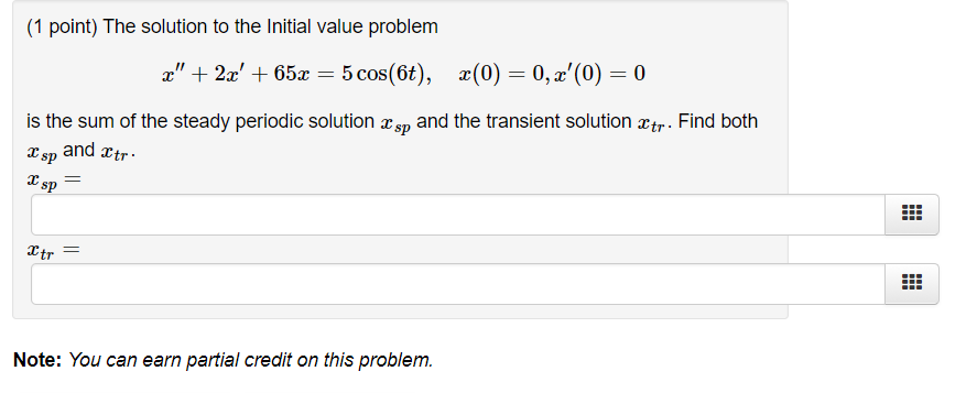 solved-the-solution-to-the-initial-value-problem-chegg