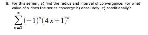 Solved Find the Maclaurin series for 1/ex Text: e^(-x). | Chegg.com