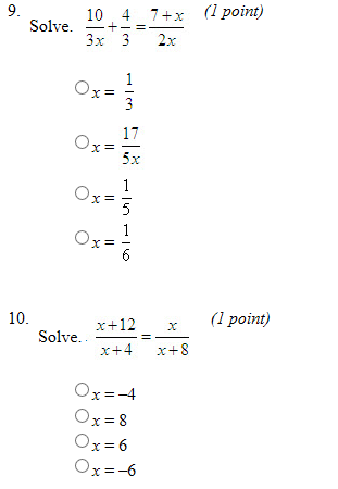 solve 3 4 5x 3 )  8 17