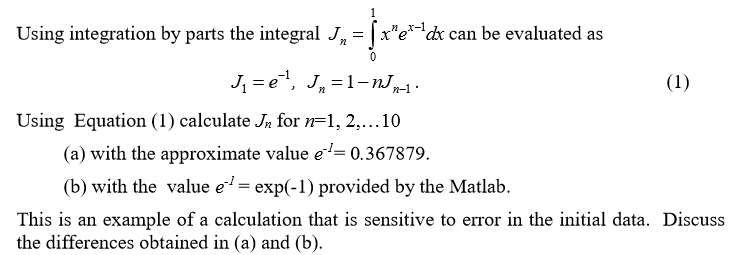 Solved Using integration by parts the integral ,-x