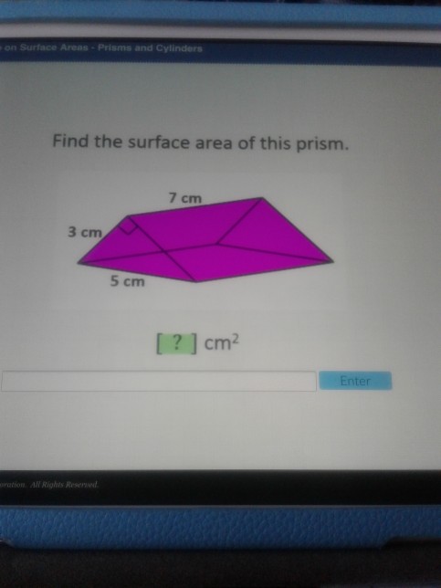 Solved On Surface Areas Prisms And Cylinders Find The 6229