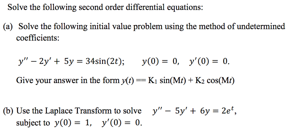 3rd order linear differential equation