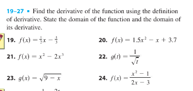 Solved Find the derivative of the function using the | Chegg.com