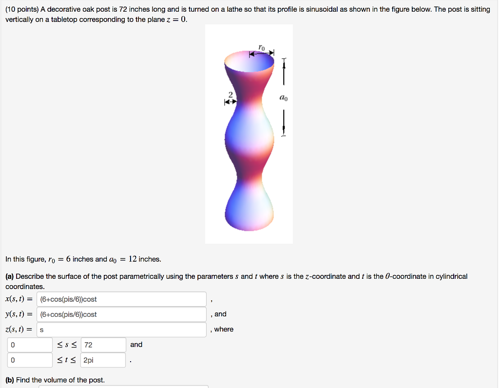 solved-10-points-a-decorative-oak-post-is-72-inches-long-chegg
