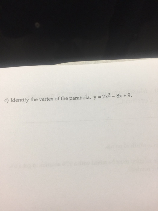 solved-identify-the-vertex-of-the-parabola-y-2x-2-8x-chegg