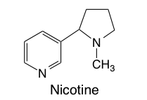 Solved Shown below is the structure of nicotine, a highly | Chegg.com