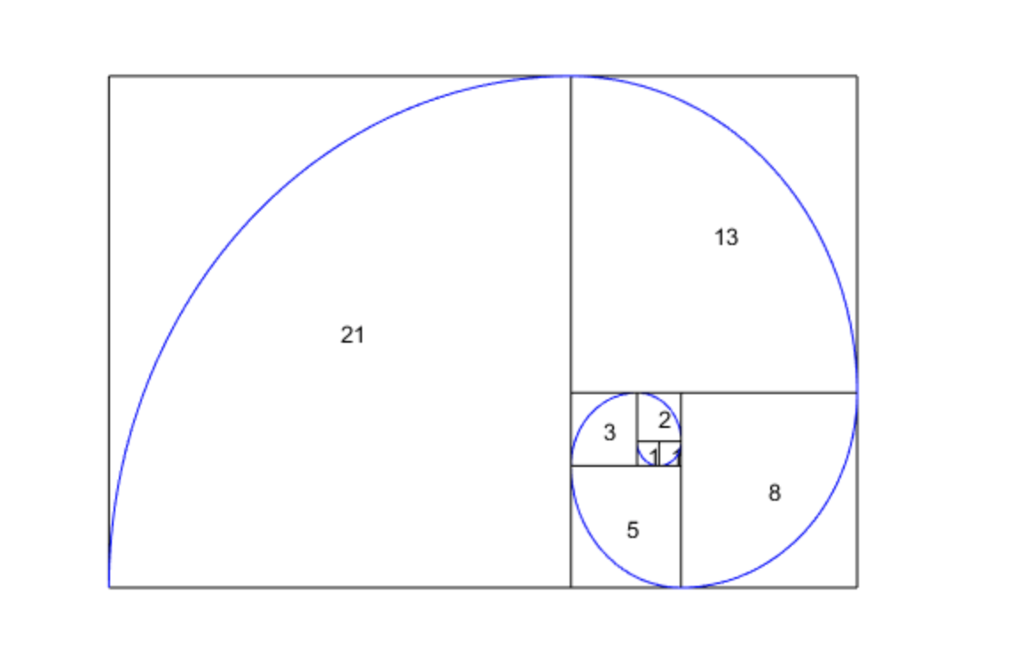 Фибоначчи решение. Числа Фибоначчи спираль Фибоначчи. Золотое сечение Фибоначчи. Золотая спираль спираль Фибоначчи. Спираль по Золотому сечению.