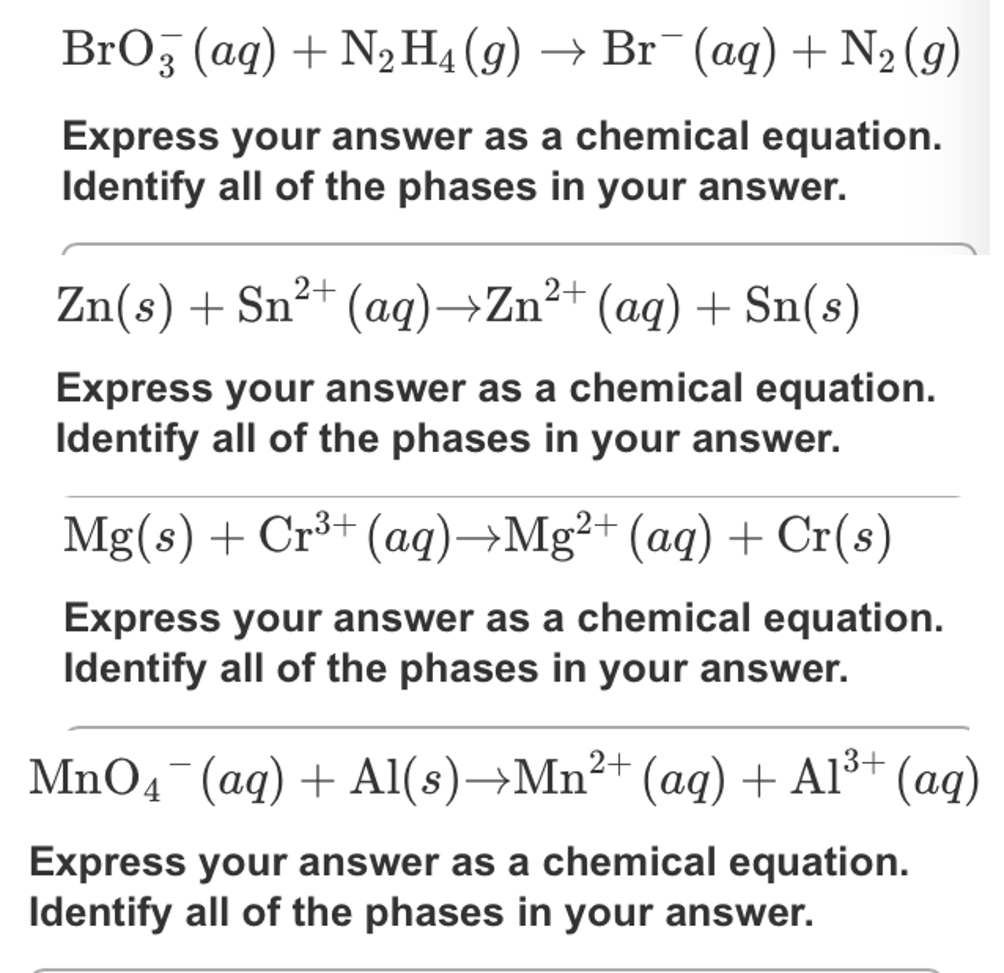 solved-balance-each-of-the-following-redox-reactions-chegg