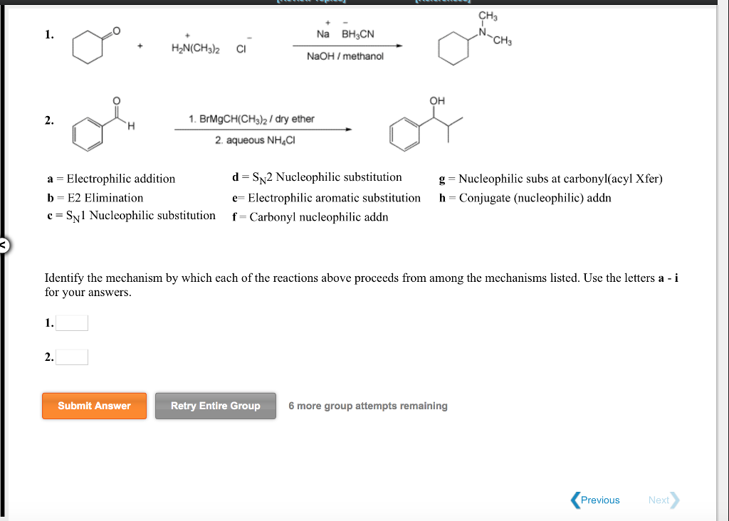 Solved AICI3 HCI CH DMF OH Na CN H3C CN a Electrophilic | Chegg.com