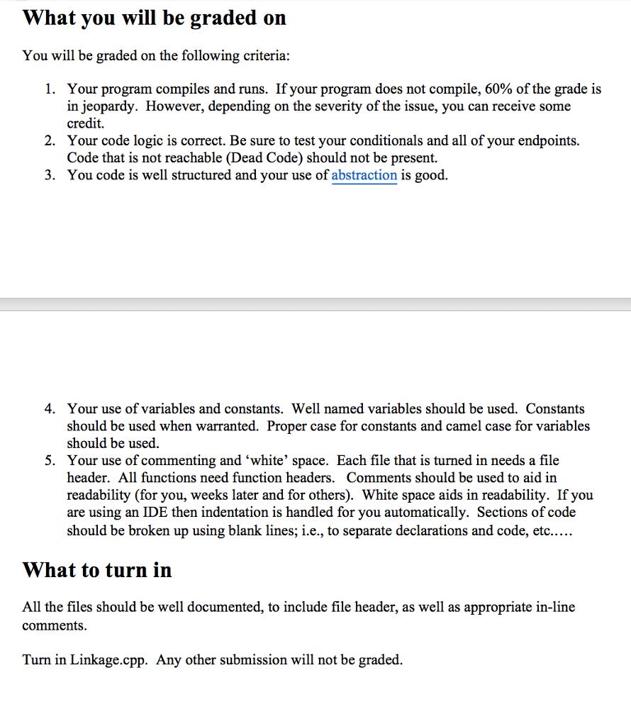 Solved Objectives You will learn how to implement a class | Chegg.com