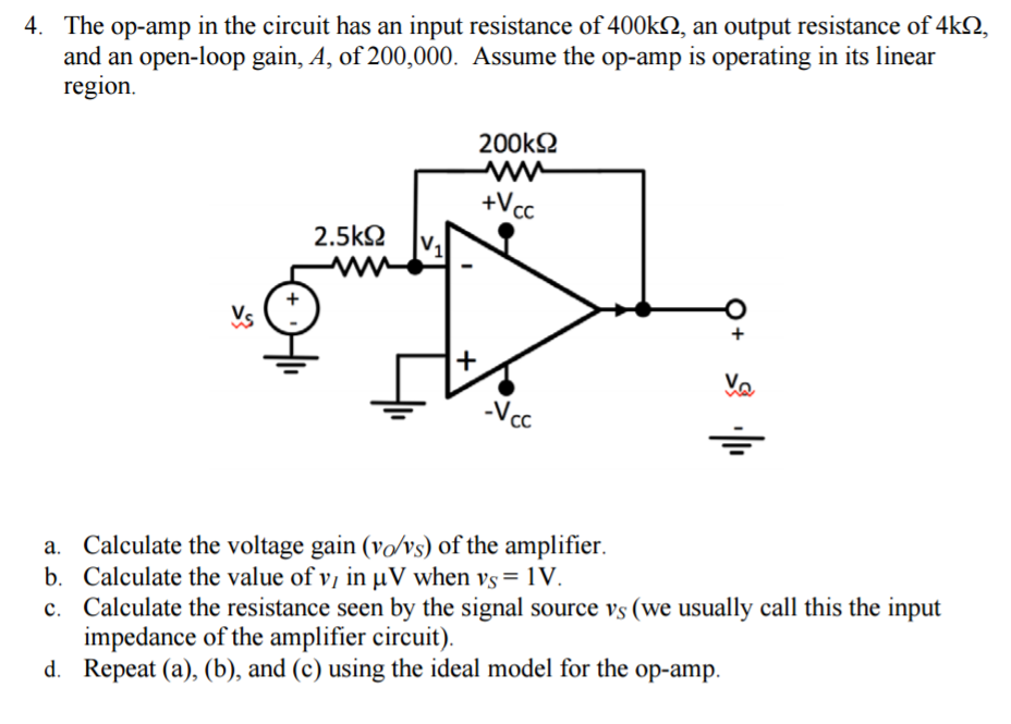 solved problems on op amp