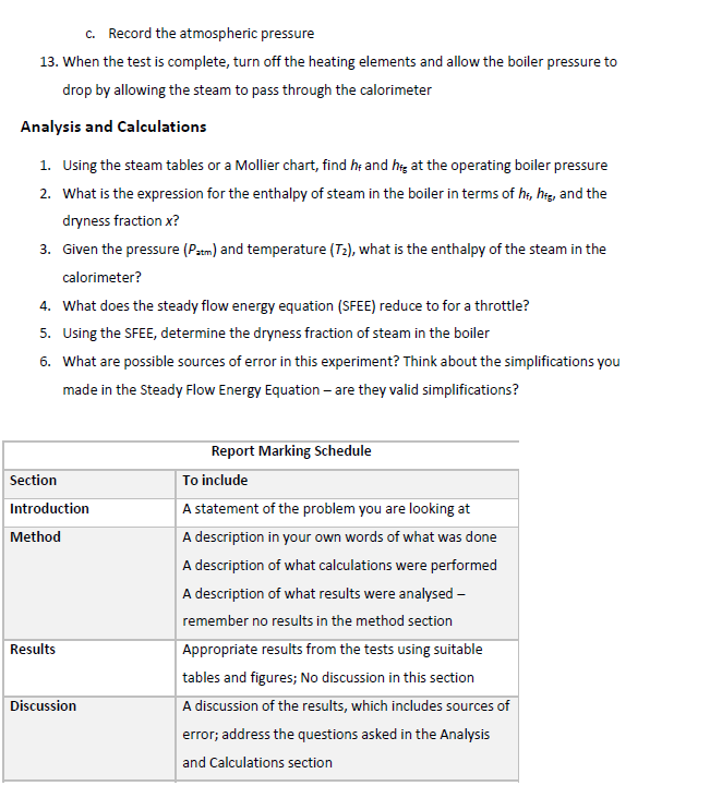 Solved Hi Could You Please Write Down The Lab Report Parts | Chegg.com