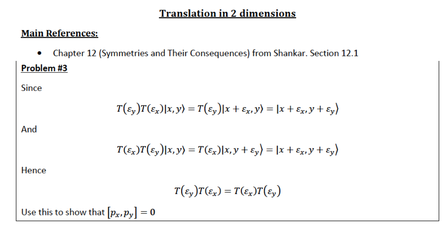 Using the active point of view, for the infinitesimal