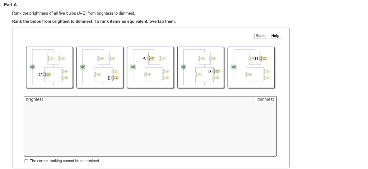 OneClass What determines the brightness of a light bulb in a circuit?