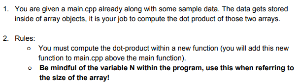 Solved inside of array objects, it is your job to compute | Chegg.com