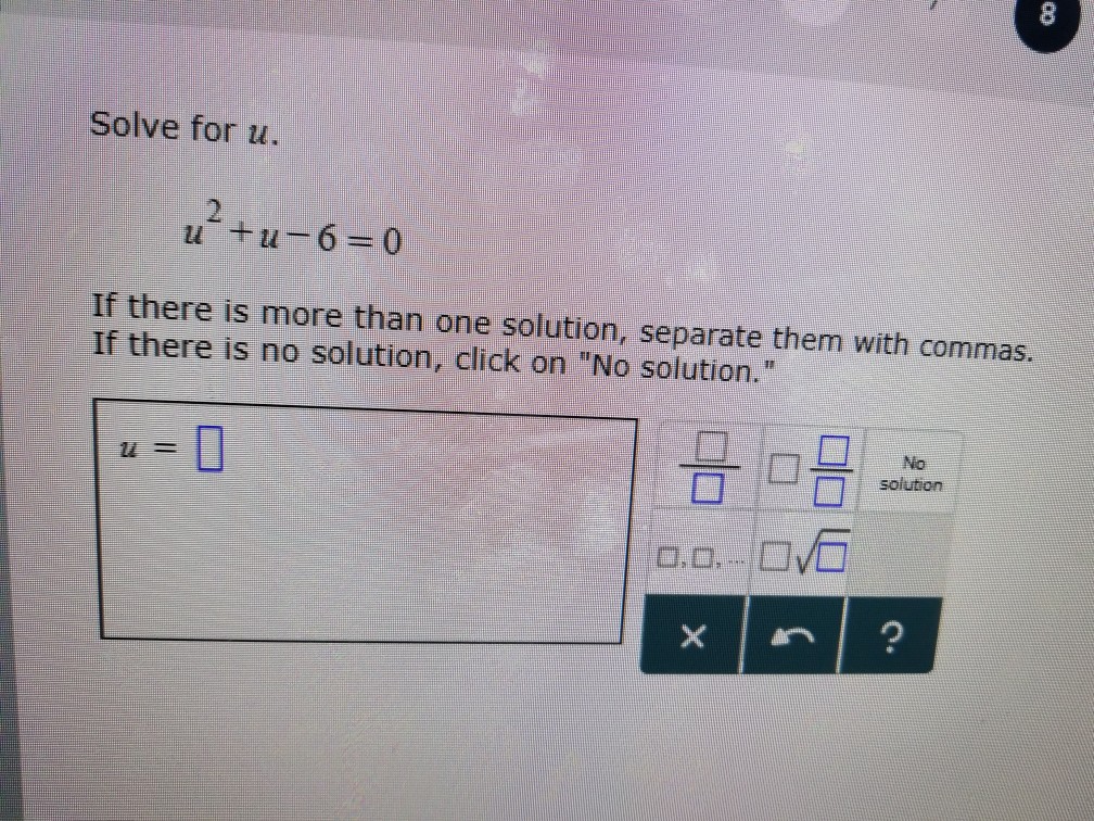 Solved 2 6 Solve for v. 17 = 2v-9 Simplify your answer as | Chegg.com