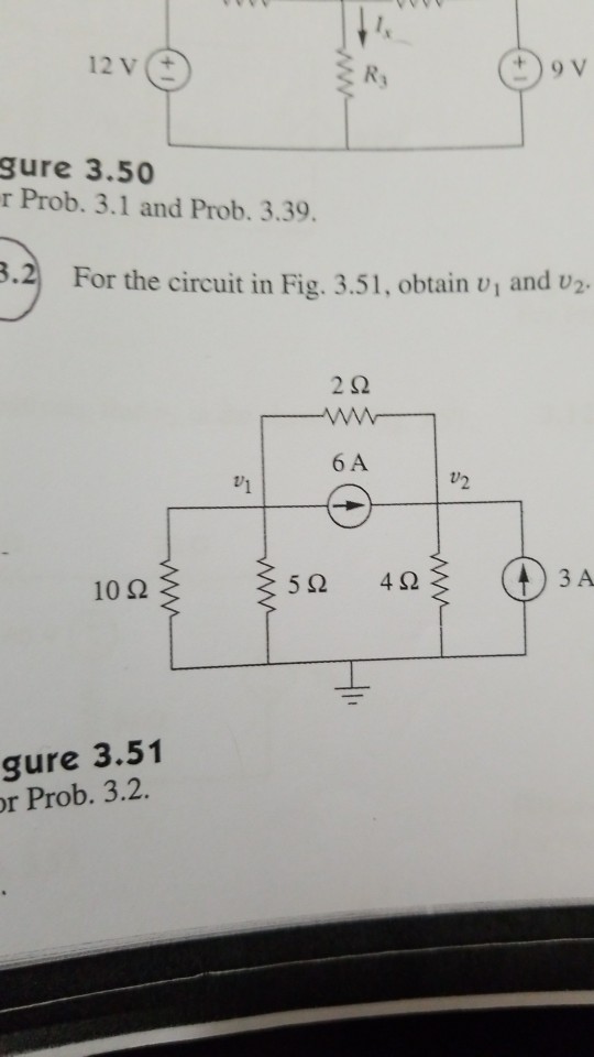 Solved Chapter 3 In the circuit of Fig. 3.49, current i, is: | Chegg.com