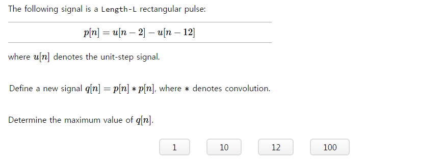 Solved The following signal is a Length-L rectangular pulse: | Chegg.com