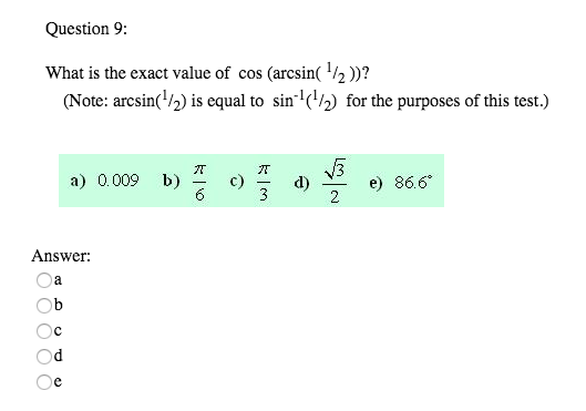 solved-question-9-what-is-the-exact-value-of-cos-arcsin-chegg