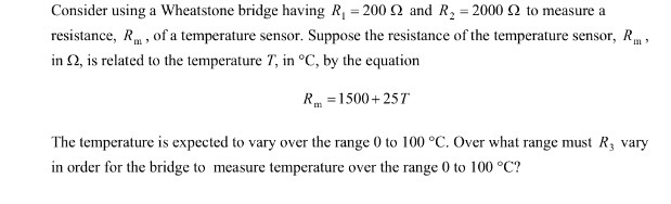 Solved The Wheatstone Bridge The Wheatstone Bridge Consists 