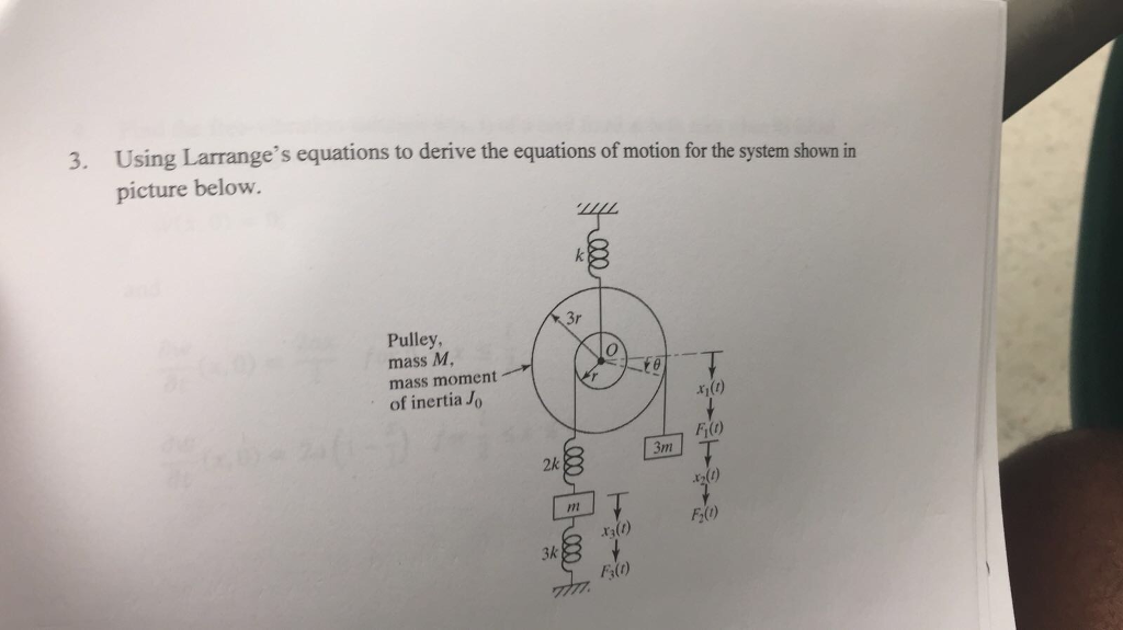 derive lagrange's equation of motion from d'alembert's principle