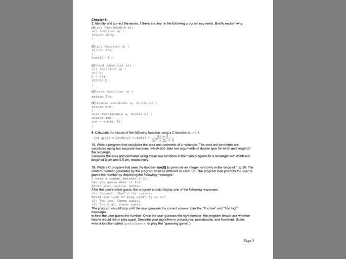 Solved Identify and correct the errors, if there are any, in | Chegg.com