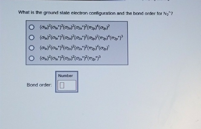 Solved What Is The Ground State Electron Configuration And | Chegg.com