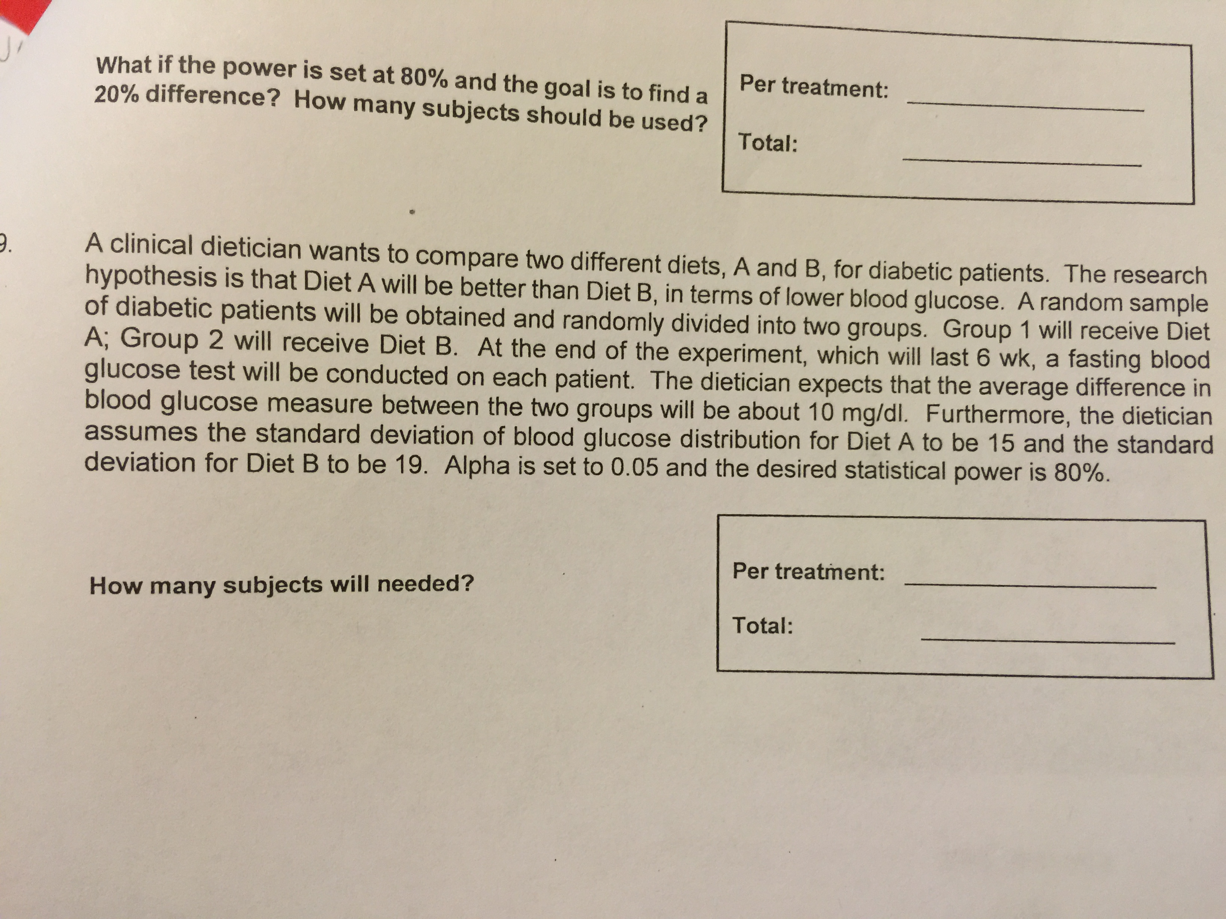 Question 9 Please let me know if you have any
