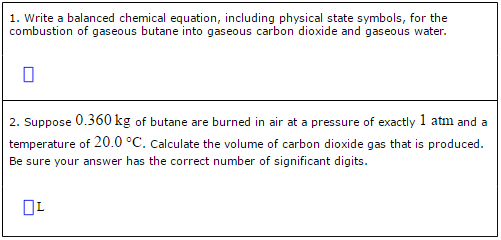 Is the combustion of butane exothermic or endothermic image