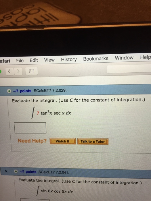 integral of tan^3x sec^5x