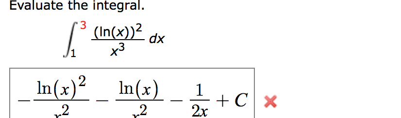 solved-evaluate-the-integral-r3-in-x-2-dx-x3-ln-x-2-ln-x-1-chegg