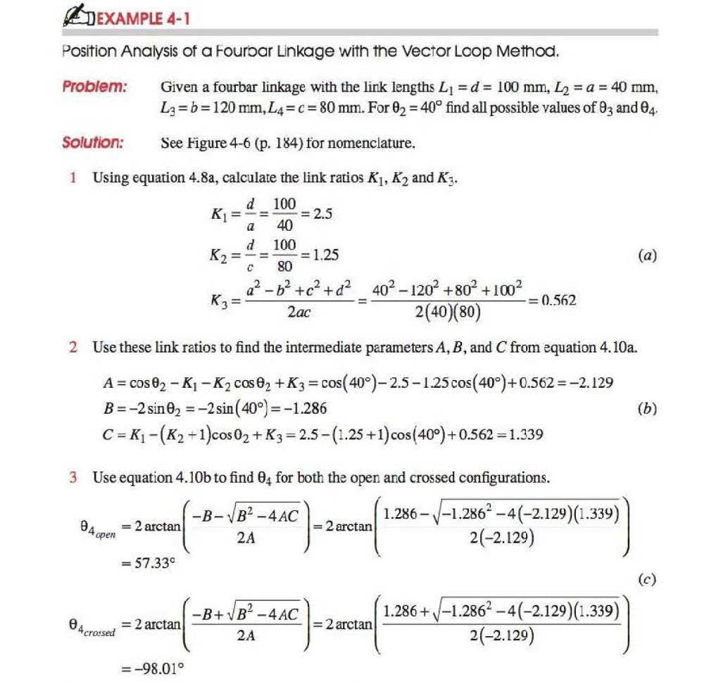 2) Velocity analysis Consider Example 6-7 (page 317) | Chegg.com