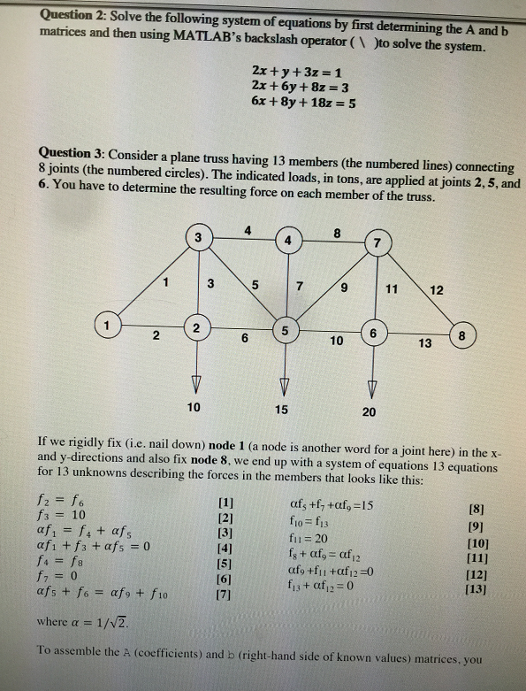 Solved Assignment Purpose: To learn how to solve | Chegg.com