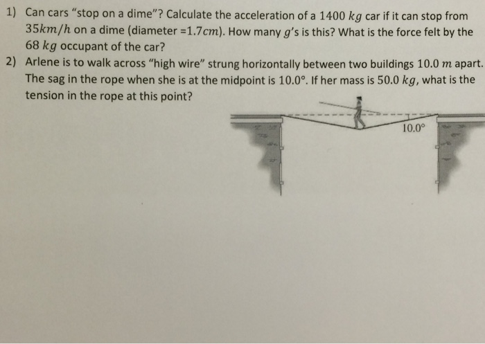 Can cars s on a dime calculate fashion the acceleration