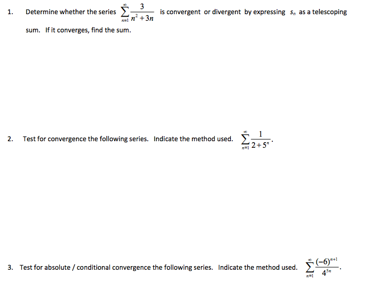 solved-determine-whether-the-series-sigma-n-1-infinity-3-n-2-chegg