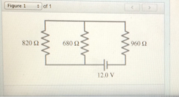 Determine The Voltage Across 820 ω Resistor