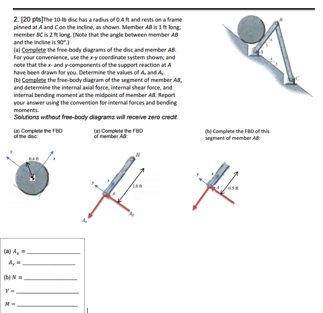 solved-the-10-lb-disc-has-a-radius-of-0-4-ft-and-rests-on-a-chegg