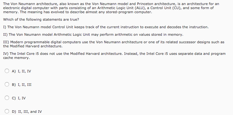Solved The Von Neumann Architecture Also Known As The Von Chegg Solved The Von Neumann Architecture Also Known As The Von Chegg