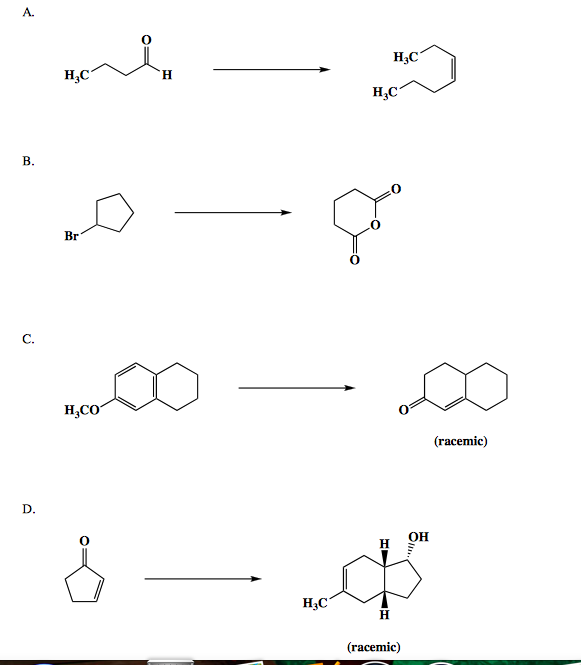 Draw the specific reagents) necessary to effect the | Chegg.com