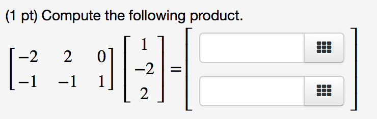 Solved Compute The Following Product. Compute The Following | Chegg.com ...