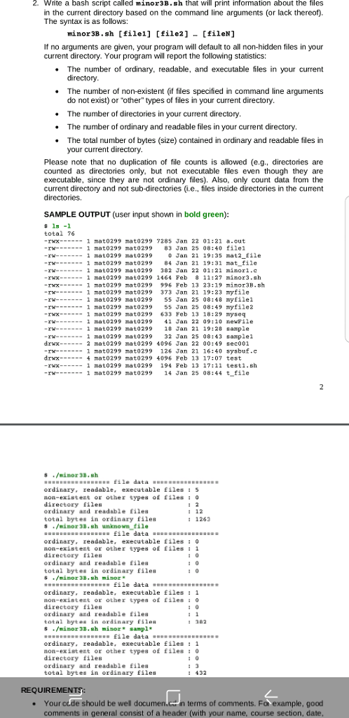 2-wite-a-bash-script-called-minor3b-sh-that-will-chegg