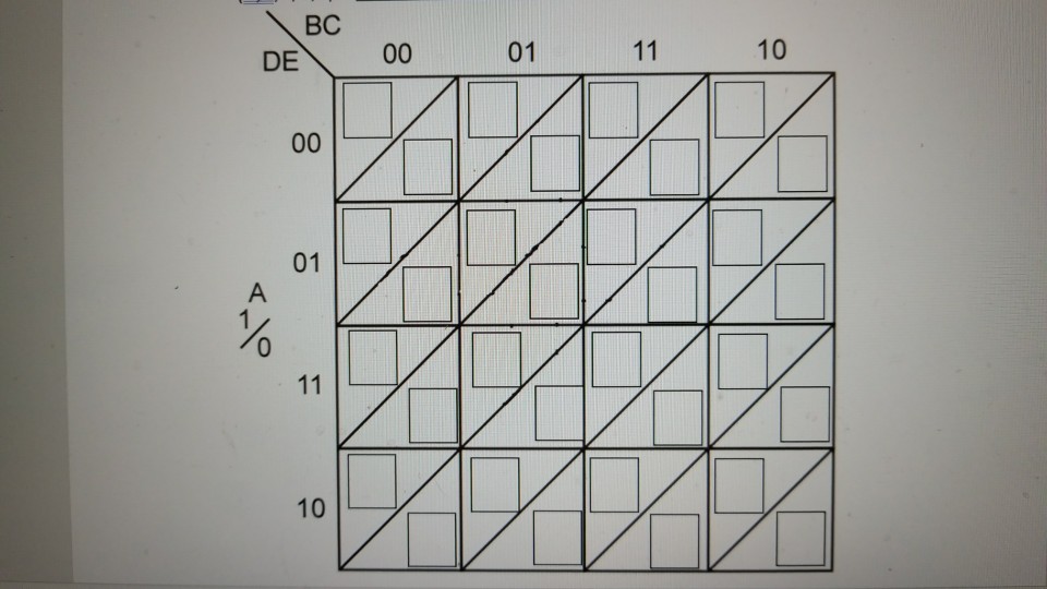 Solved use either of the 5 variable karnaugh map chegg