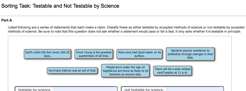 Solved Listed following are a series of statements that each | Chegg.com